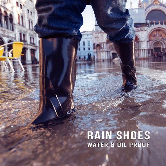 Worker Wellies Rain Waterproof Wellington Boots Garden Work Shoes - Application Image