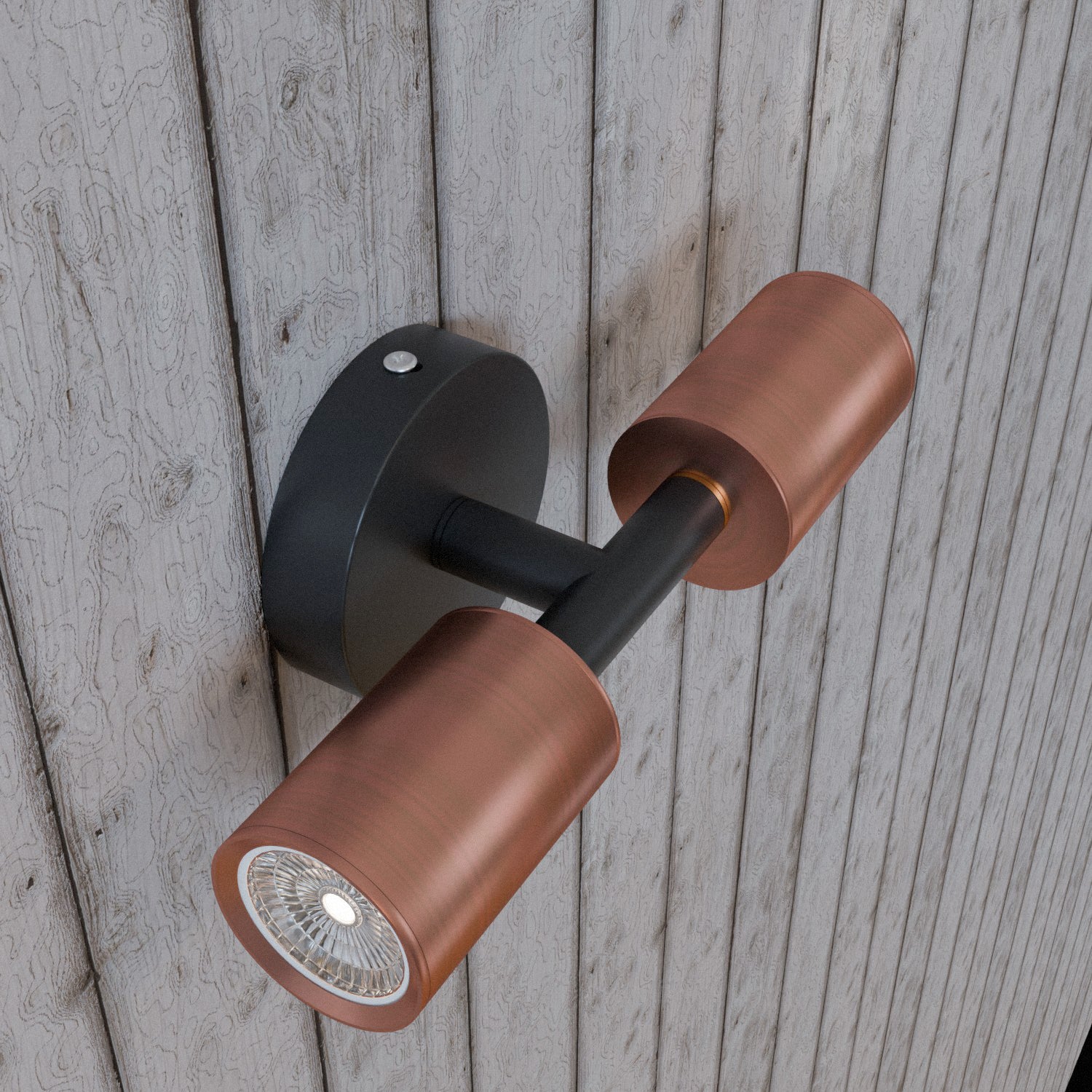 up and down GU10 wall lights