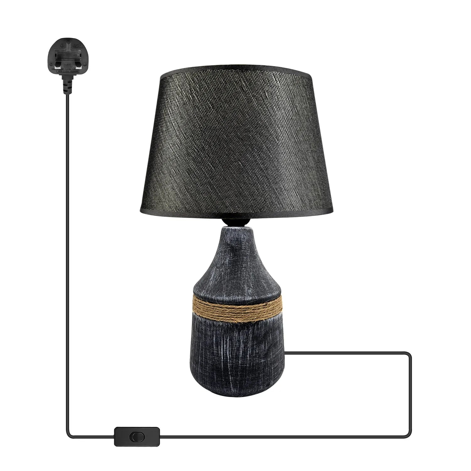 plug in Table lamp ceramic Lamp Base  1 pin Plug in Light
