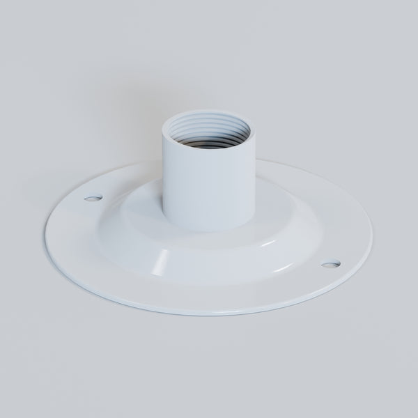 20 mm buiskoepelafdekking buisfitting 20 mm nominale maat - 5564 – Wit
