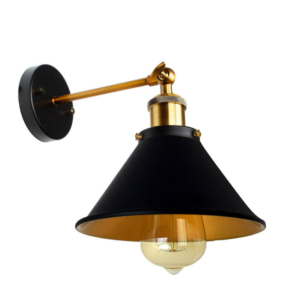 Black Wall Lights Modern Wall Lamp with Shade ~2117 – Type 1 / Yes