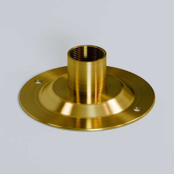 20 mm buiskoepelafdekking buisfitting 20 mm nominale maat - 5564 – Geel messing