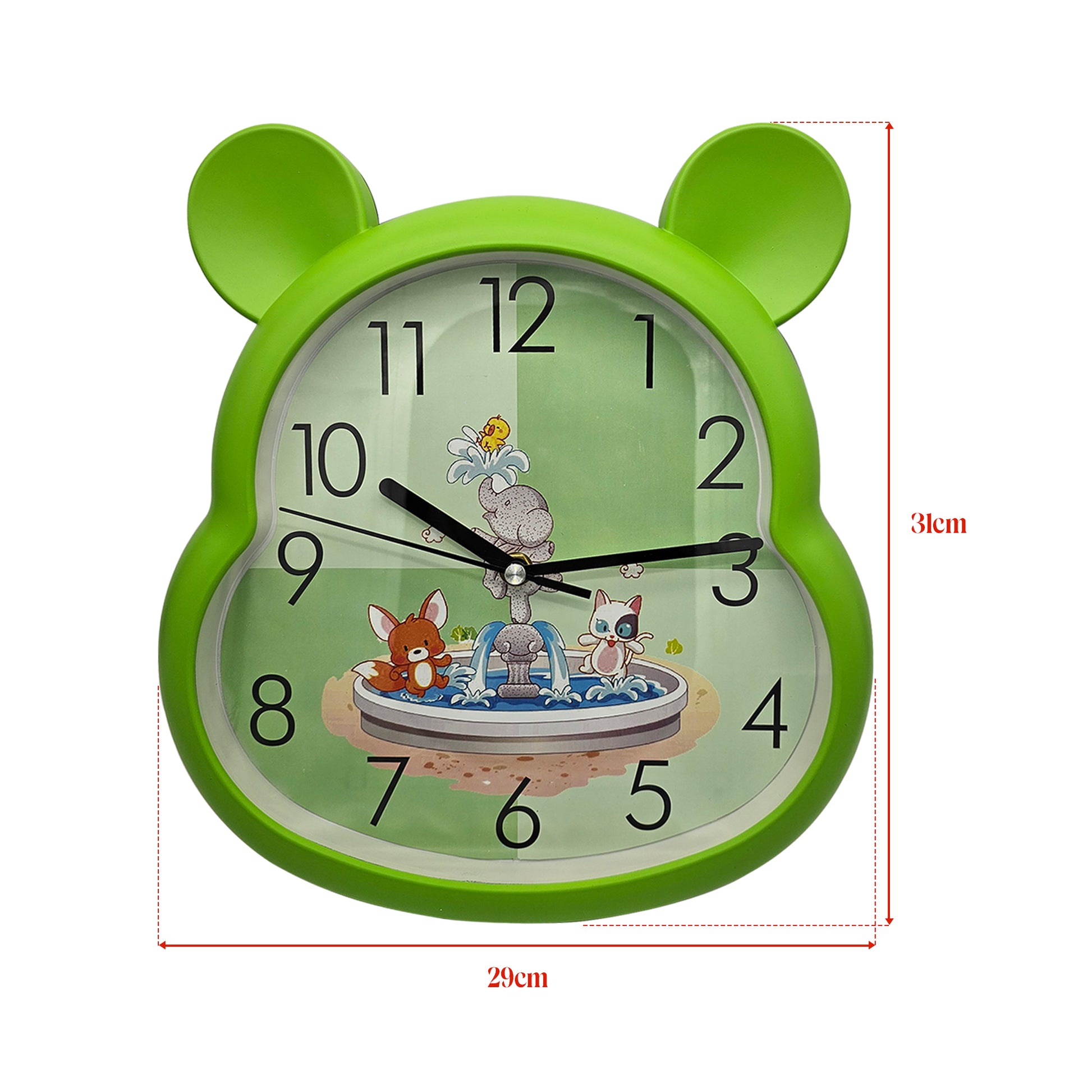 Cute Lovely Bear Kids Cartoon Bedside Clock