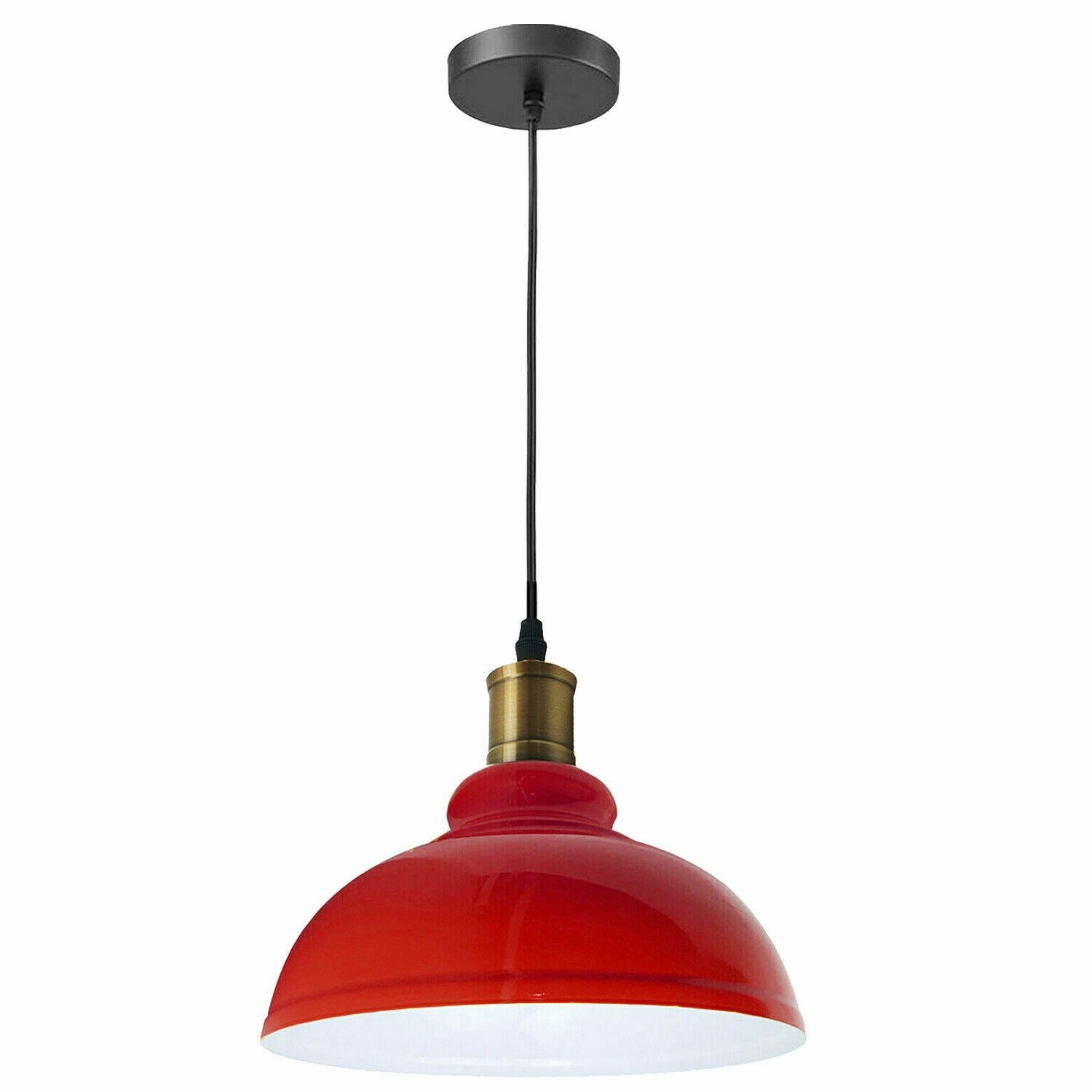 Vintage Industrial Metal Ceiling Pendant Shade Modern Hanging Retro Lights~1292 - LEDSone UK Ltd