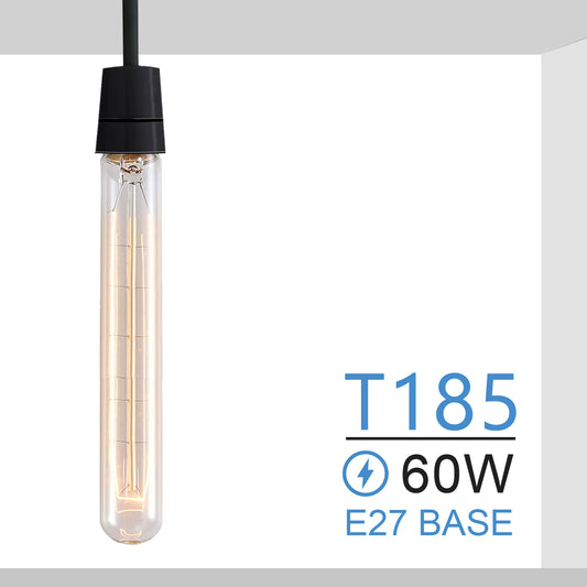 T185 E27 60W Antique Filament Spiral Lamp Light Bulb~1668