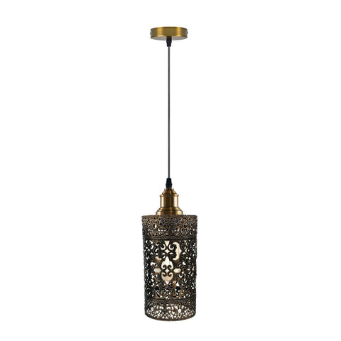 Vintage Metal Cage Retro Industrial Pendant Ceiling Lamp Light~1316