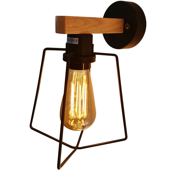 Vintage Modern Indoor Black Wall Sconce Wall Light Lamp Fitting Fixture ~1327 – Type 3
