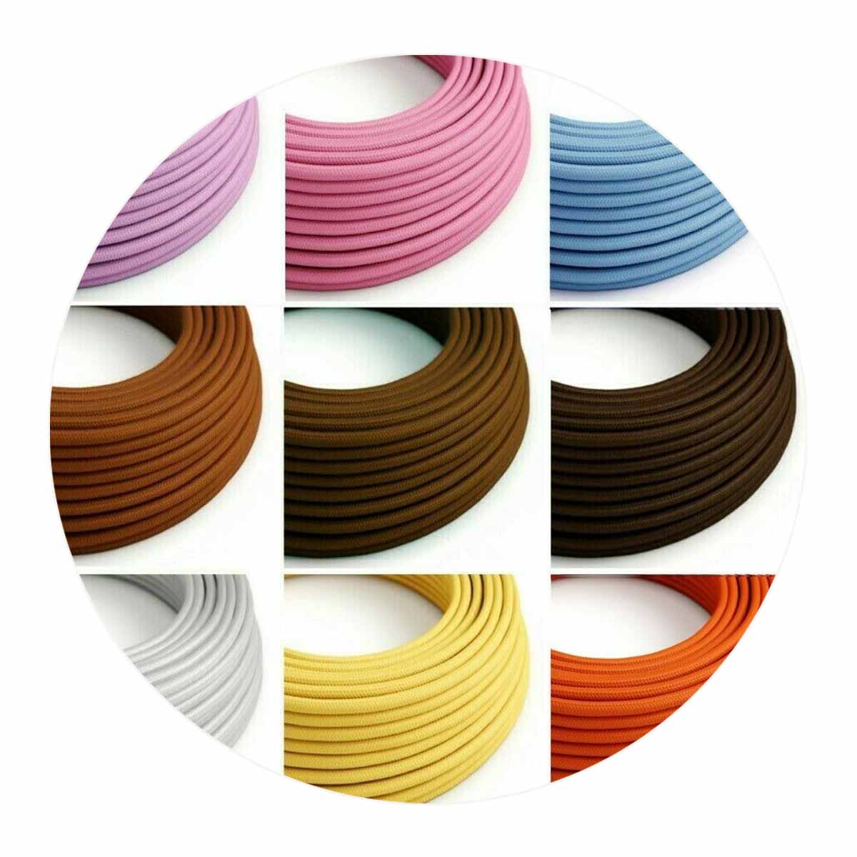 Various Colour Fabric Braided Cable.JPG