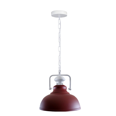 Industrial vintage Metal Retro Barn slotted various colours Indoor Pendant Ceiling Light Fixture~4056