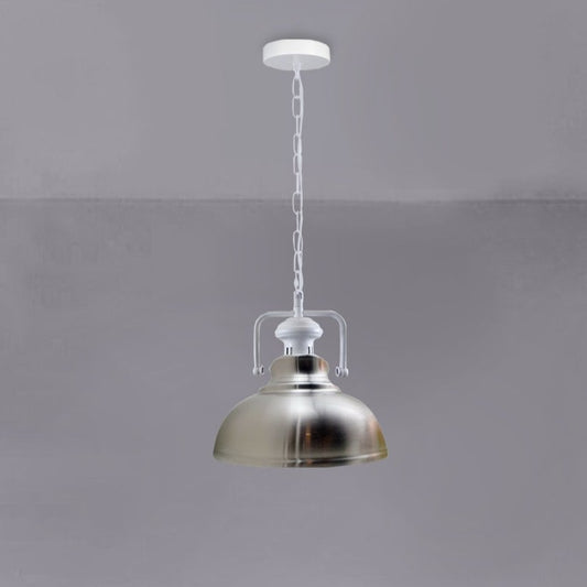 Industrial Chain Ceilling Dome Pendant Light 