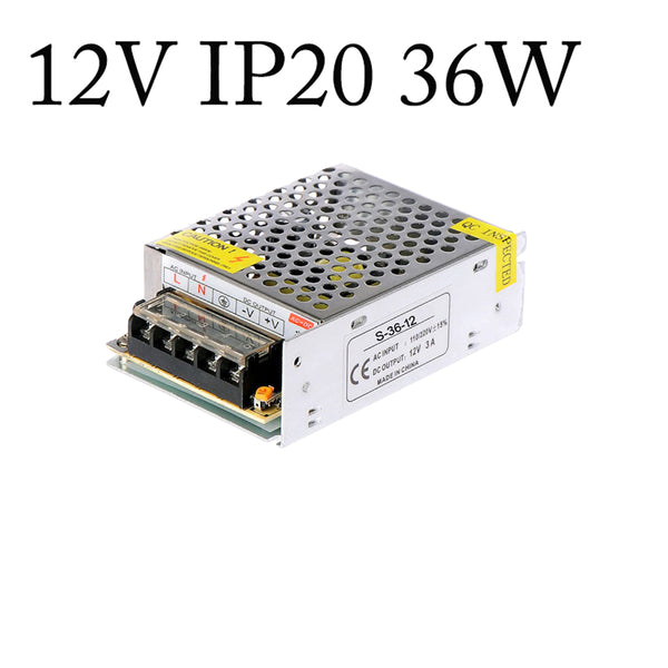 Industrial 12V DC Switching Power Supply Enclosed Universal Transformer~4087 – 36W