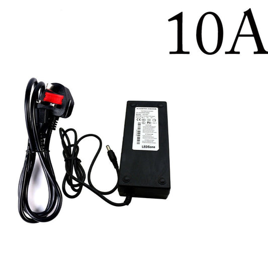 Universal AC 100-240V to DC 12V 10A Switching Power Adapter