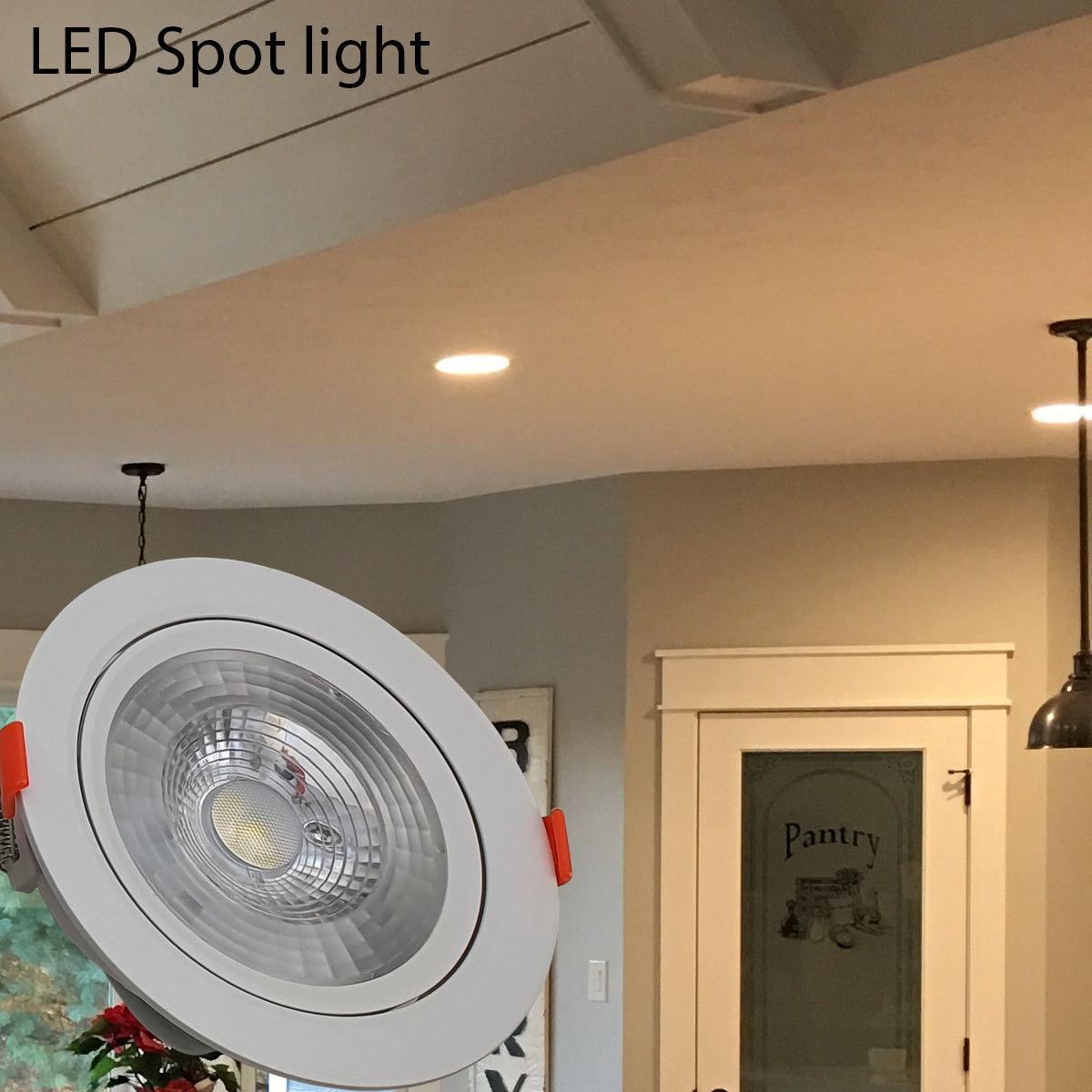 12W Modern LED Adjustable Tilt Angle Downlight Recessed Round Ceiling Spotlights - Shop for LED lights - Transformers - Lampshades - Holders | LEDSone UK