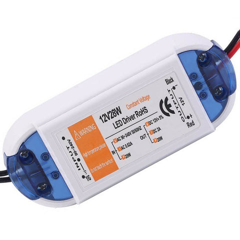 28W Compact LED Driver AC 240V to DC12V Power Supply Transformer~3279