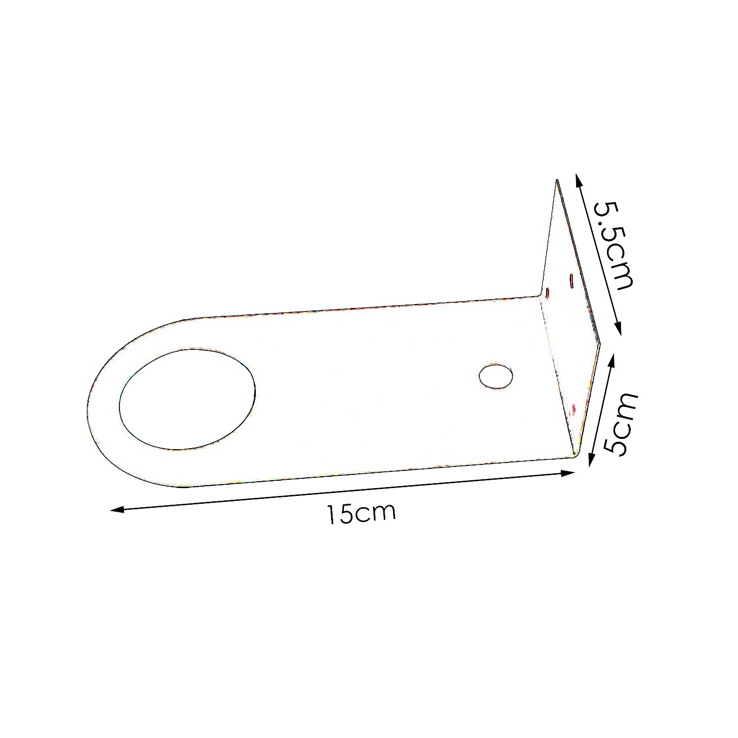 Plate With accessories Mountamounting plate  Orange