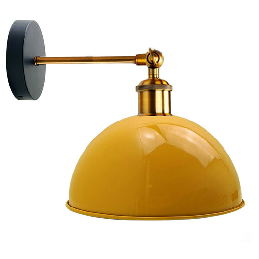 Yellow Modern Retro Style Glossy Wall Sconce Wall Light Lamp Fixture~3450 - LEDSone UK Ltd