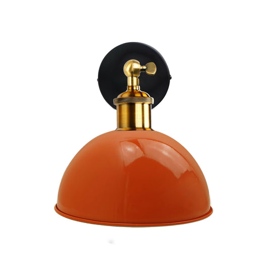Orange Modern Retro Style Glossy Wall Sconce Wall Light Lamp Fixture~3456 - LEDSone UK Ltd