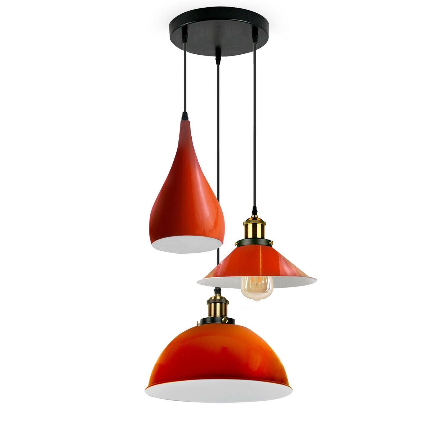 Metal Hanging Light Shade Ceiling Pendant Light LEDSone UK Ltd