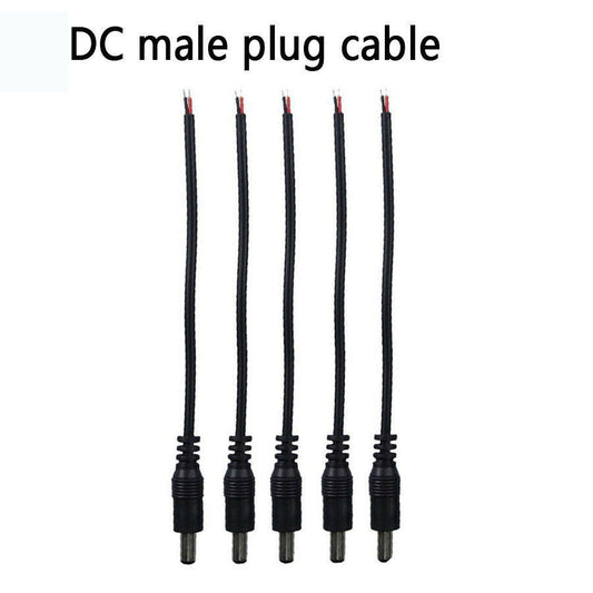 LED Strip Light Connectors   DC Male Plug Cable~3658 - LEDSone UK Ltd
