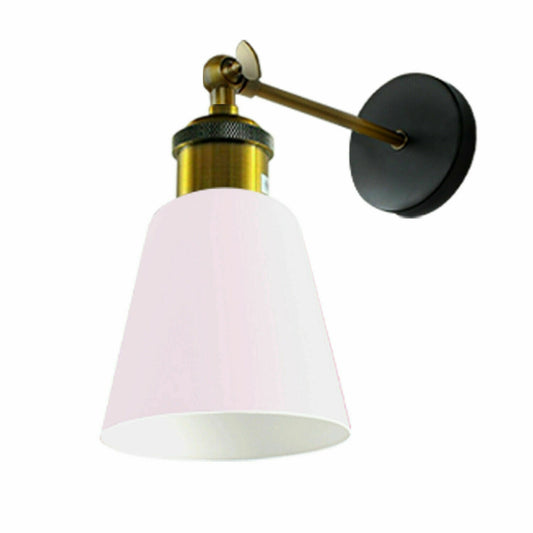 Industrial Vintage Modern  Single White Wall Sconce Lamp~3733 - LEDSone UK Ltd