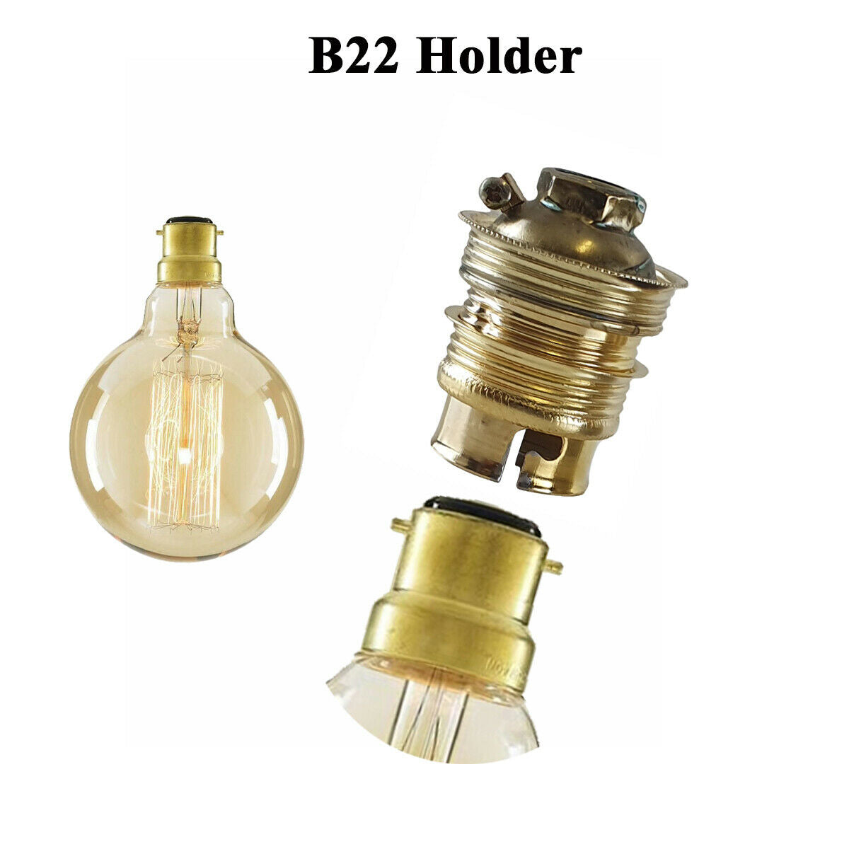 Industrial B22 Vintage Ceiling Lights Metal Pipe Retro Loft Ceiling and Cage Lamps~3667 - LEDSone UK Ltd