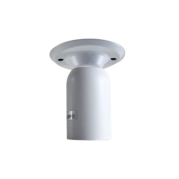 Industriële vintage retro plafondlamp in wit met semi-inbouw E27-houder ~ 3782 – Nee