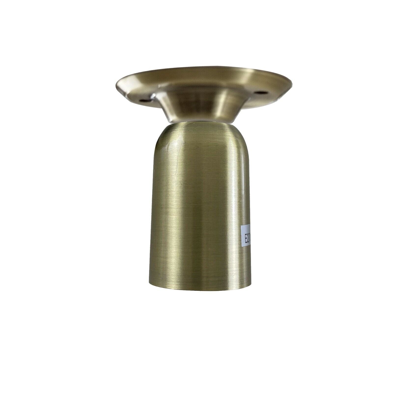 Industrial Vintage Retro Ceiling  Green Brass Semi-Flush Mount Light E27 Holder~3778 - LEDSone UK Ltd