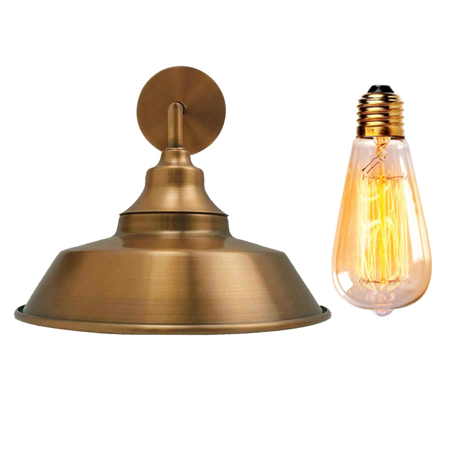 Vintage Retro Wall Lamp Indoor E27 Edison  Industrial Lighting Sconces Lights for Kitchen Bar Living Room Cafe Wall Light