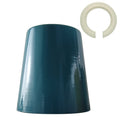 Retro Easy Fit Light Shade 13cm Metal E27 Cyan blueLampshade~3897