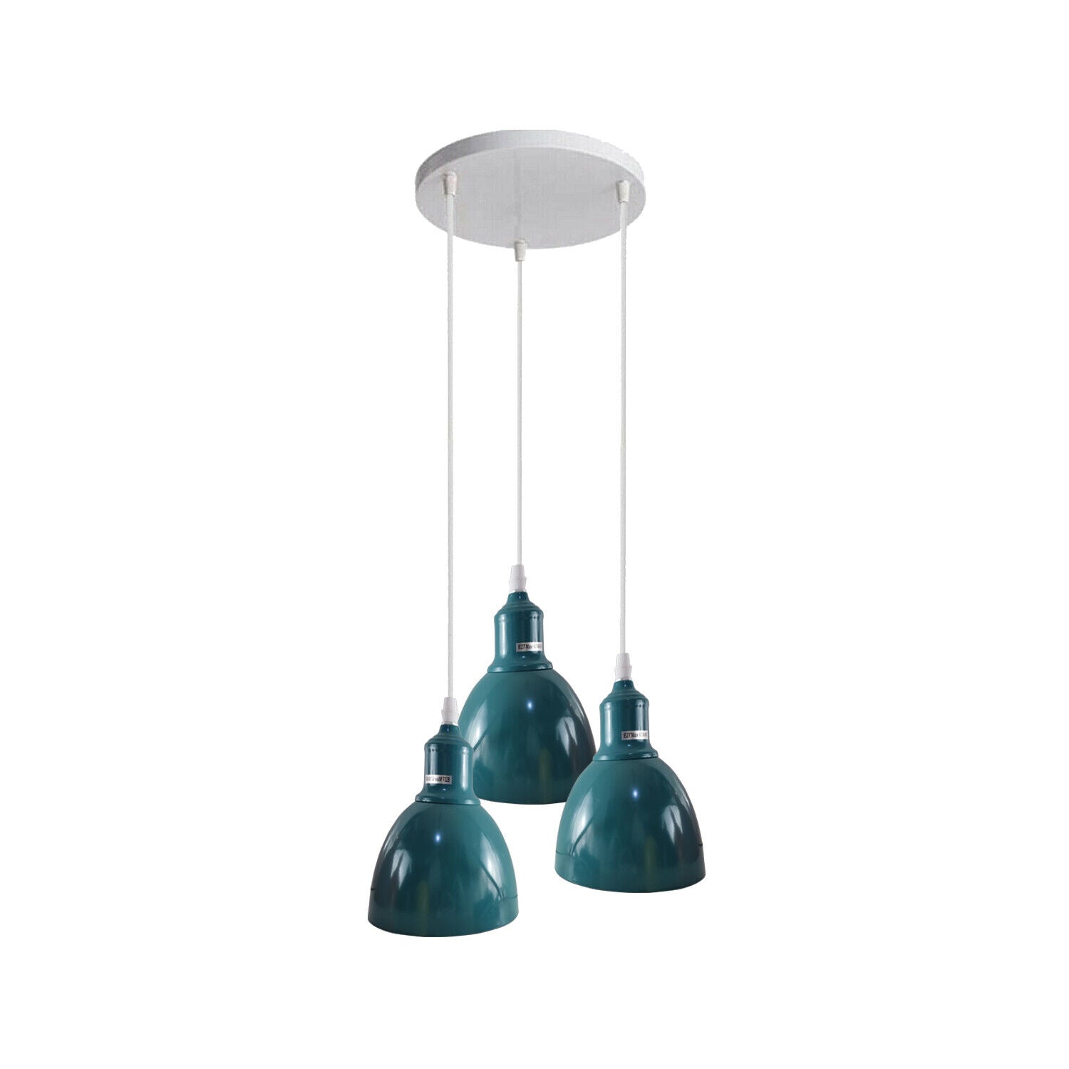 Industrial 3Way Retro Cluster Ceiling Pendent E27 Lamp|Ledsone.co.uk