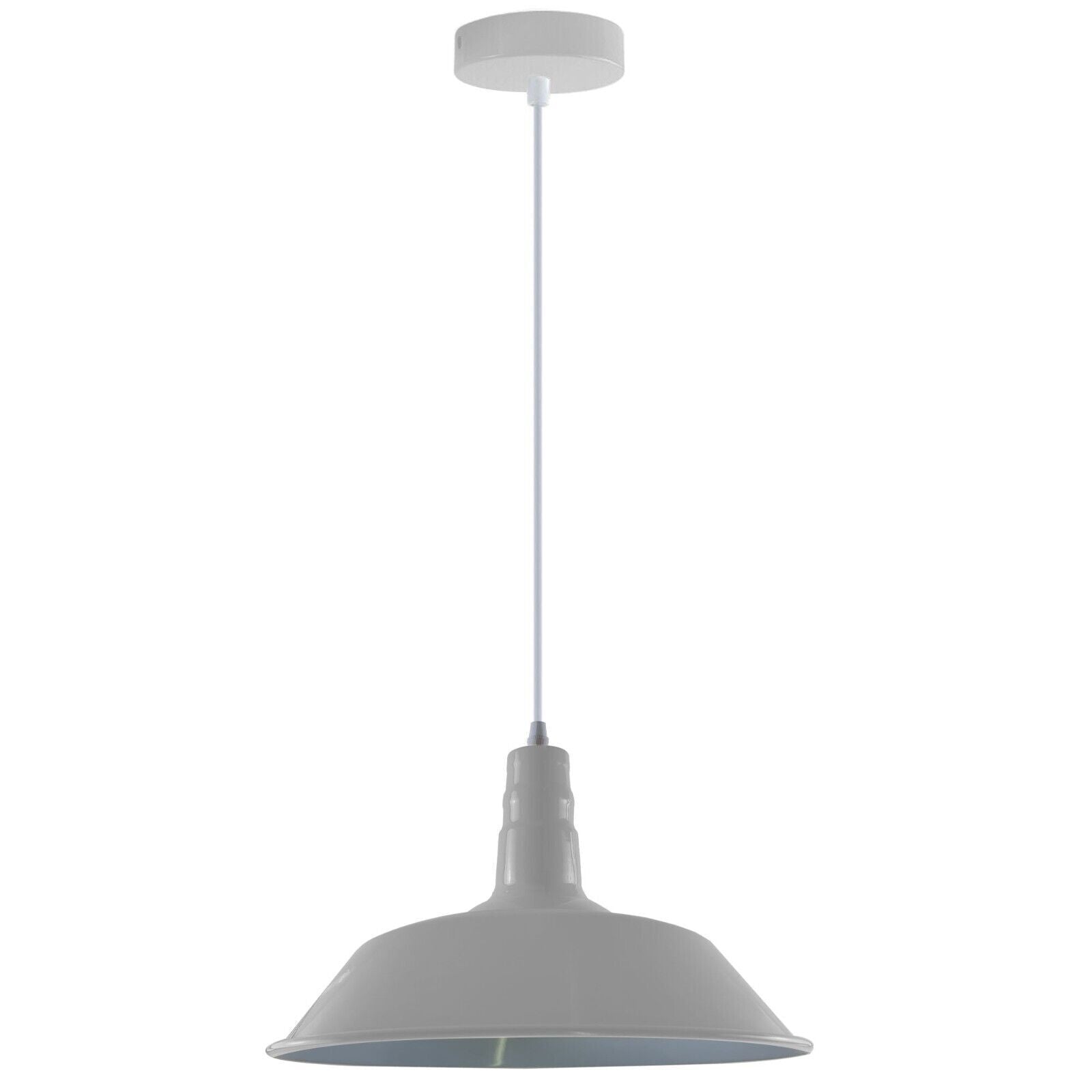 Hanging pendant Ceiling Lamp, Metal Light Shade Lighting UK E27 Edison base Decorate Height Adjustable Pendant Light for Bar, Restaurant ,