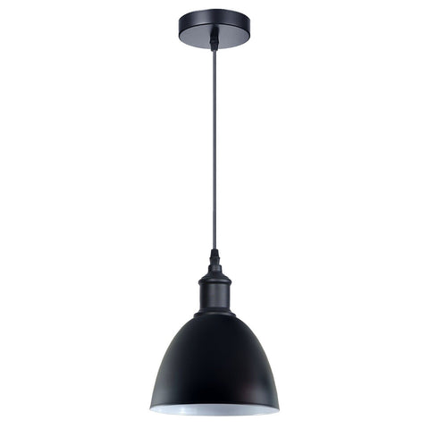 Industrial Vintage Retro adjustable Ceiling Black Pendant Light with E27 Uk Holder~4032