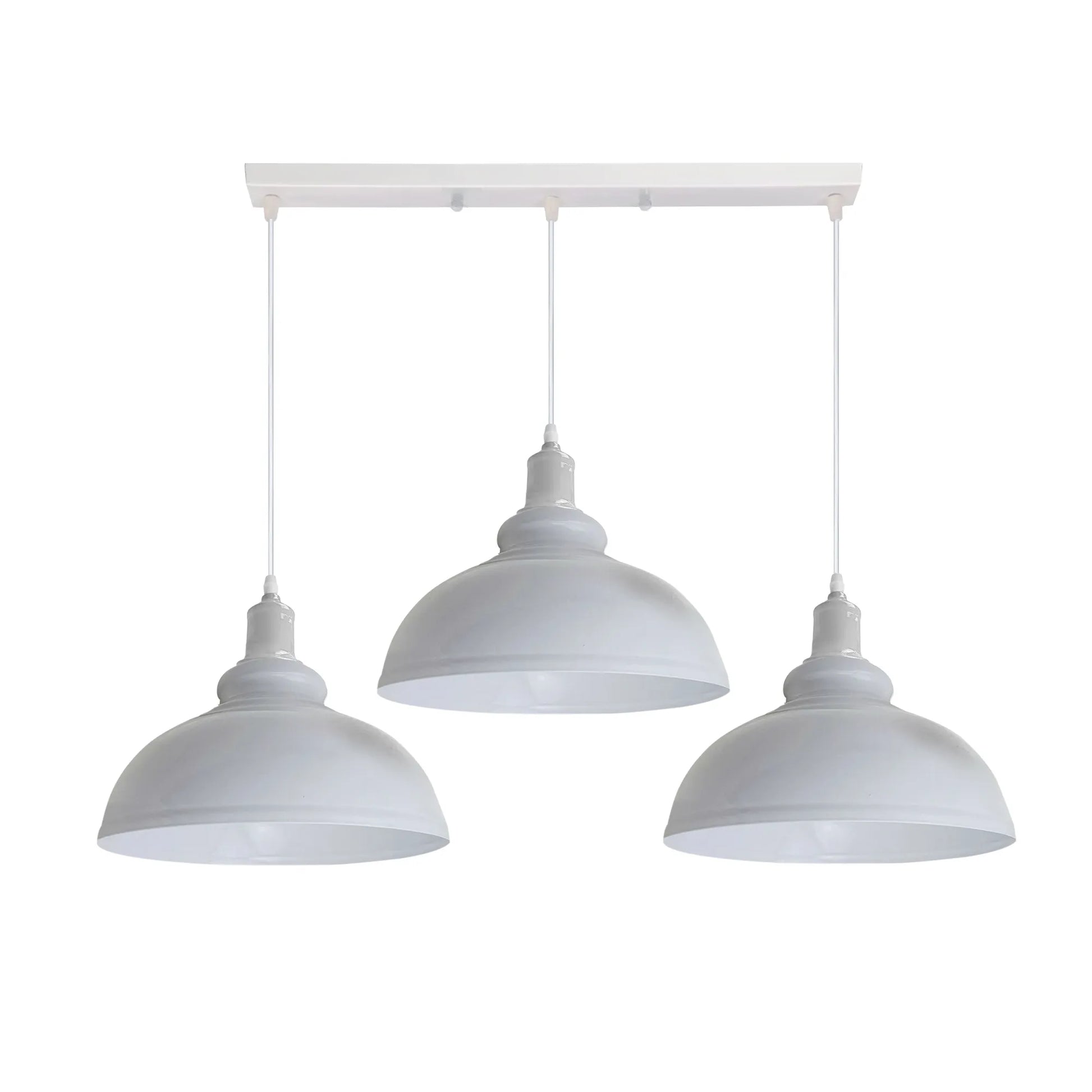 E27 Vintage 3Way Ceiling Curvy light Pendent Hanging Fixture