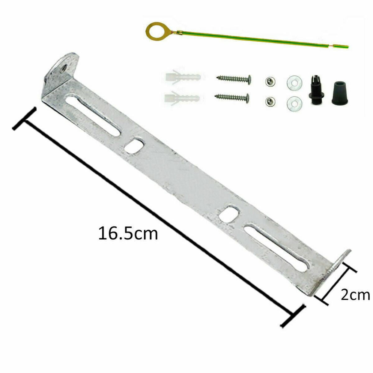165mm bracket Light Fixing strap brace ceiling rose Plate with accessories - Shop for LED lights - Transformers - Lampshades - Holders | LEDSone UK