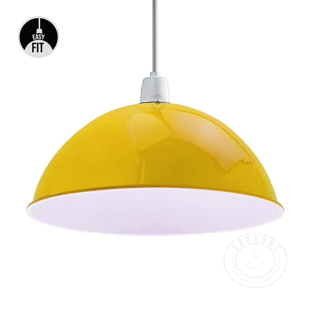 Yellow Chandelier Lampshade Ceiling Light Shade Pendant Lights Fixture~1894