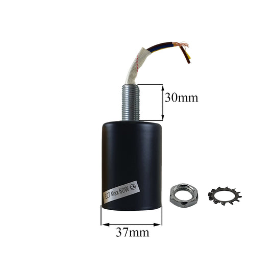 E27 Edison Screw Base 60W Max Bulb Socket Lamp Holder ~4924