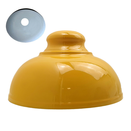 Yellow Metal Lamp Shade Pendant Ceiling Light Shade ~2080