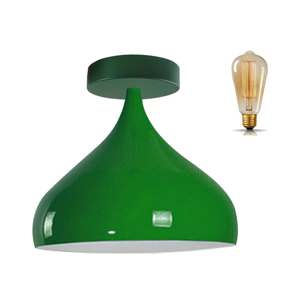 Moderne plafondlampen voor koffiebars en bars~1272 – Groente / Met lamp
