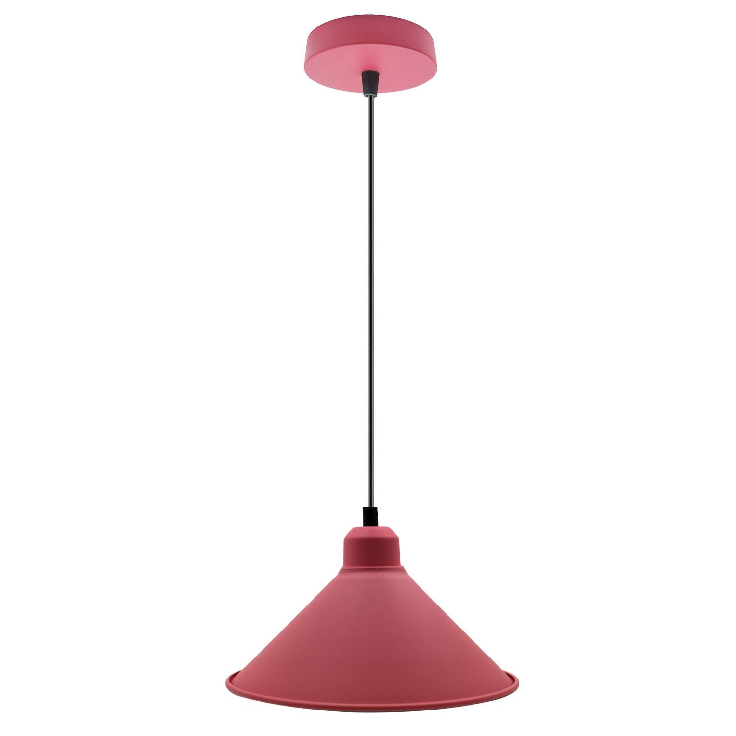 LEDSone Vintage 3-weg hanglamp Hangende hanglamp Industriële plafond hanglamp Kap cluster kooi hanglamp armatuur E27 lampenkap fitting kooi lamp verlichtingsset (Roségoud