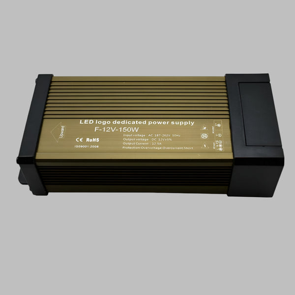 IP45 Rainproof LED Transformer | DC 12V Enclosed Power Supply ~1407 – 150W