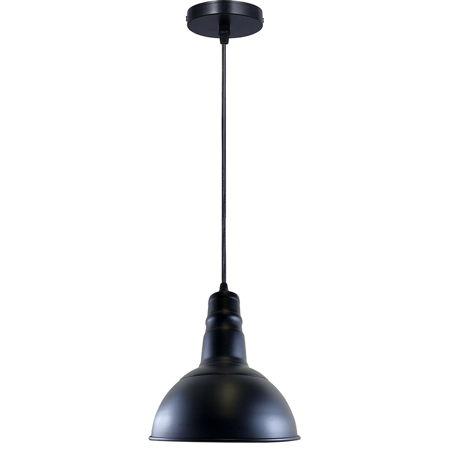 Retro Industrial Chandelier Ceiling Vintage Metal  Light Shade Pendant light~1134 - LEDSone UK Ltd