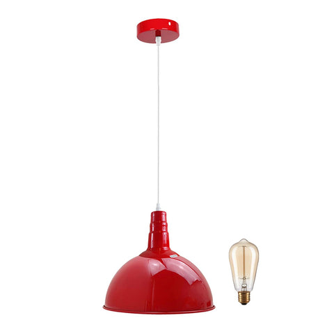 Red Retro Bedroom and Kitchen Pendant Light Shades~1435