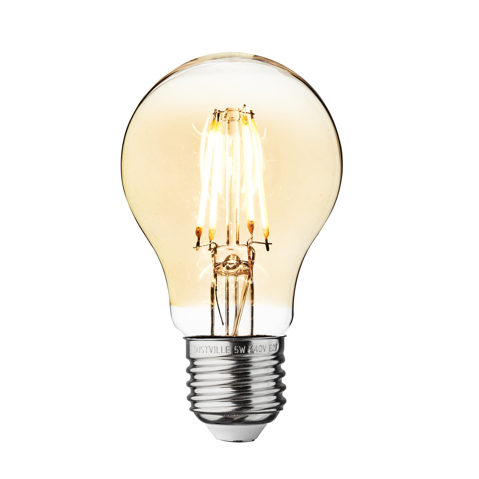 A60 E27 6W Dimmable Classic Vintage LED Filament Light Bulb - Shop for LED lights - Transformers - Lampshades - Holders | LEDSone UK