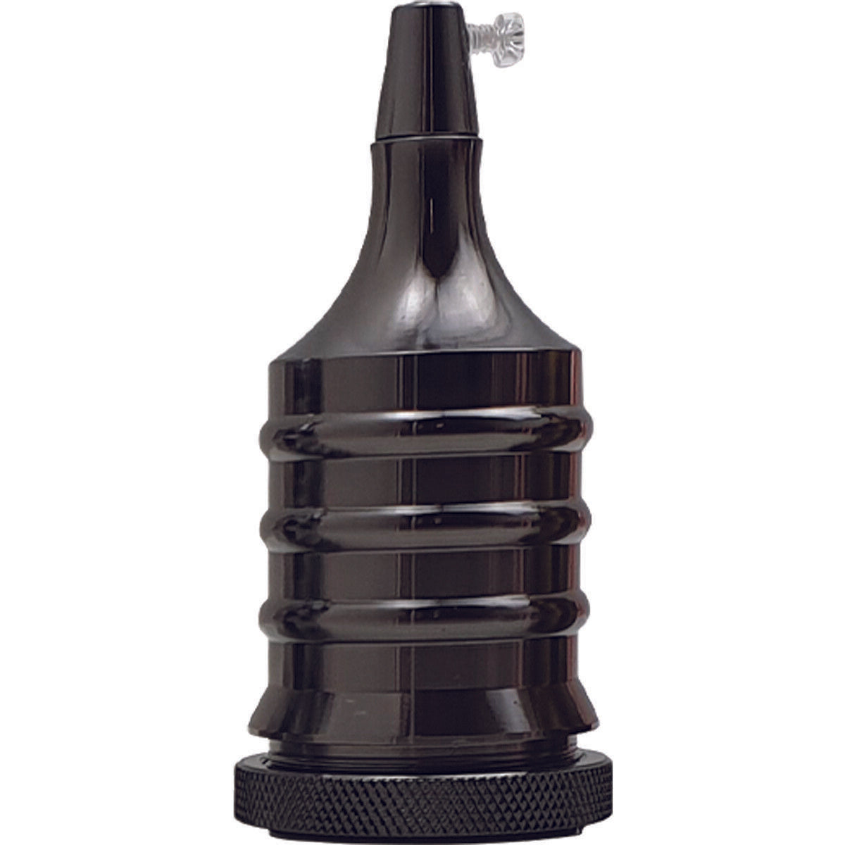 E27 Black Vintage Retro Industrial Style Lamp Holder~2495 - LEDSone UK Ltd