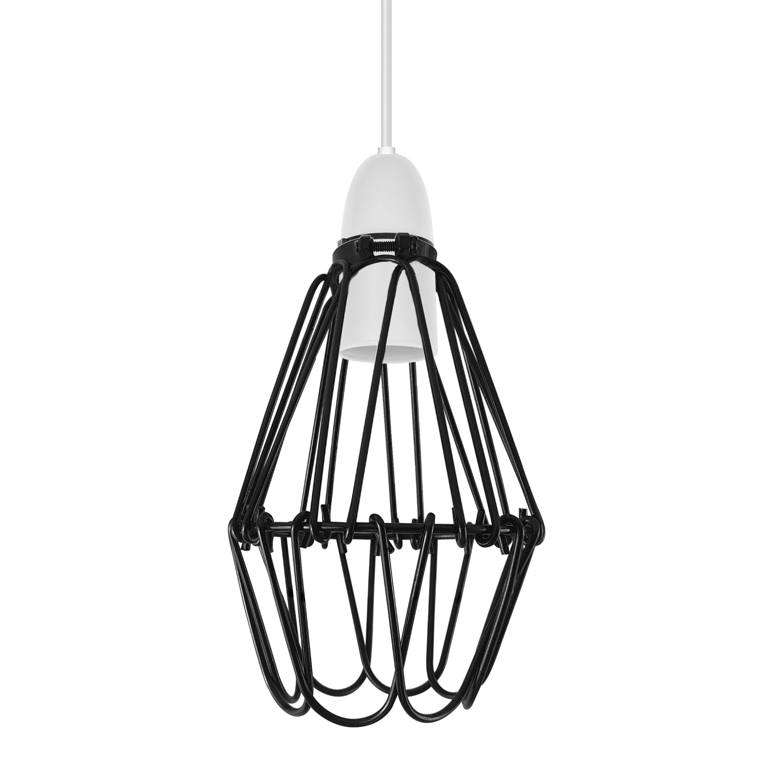 Wire cage lamp