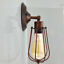 Vintage Retro Industrial Loft Rustic Cage Wall Sconce Ceiling Lights Porch Lamp ~3549 - LEDSone UK Ltd