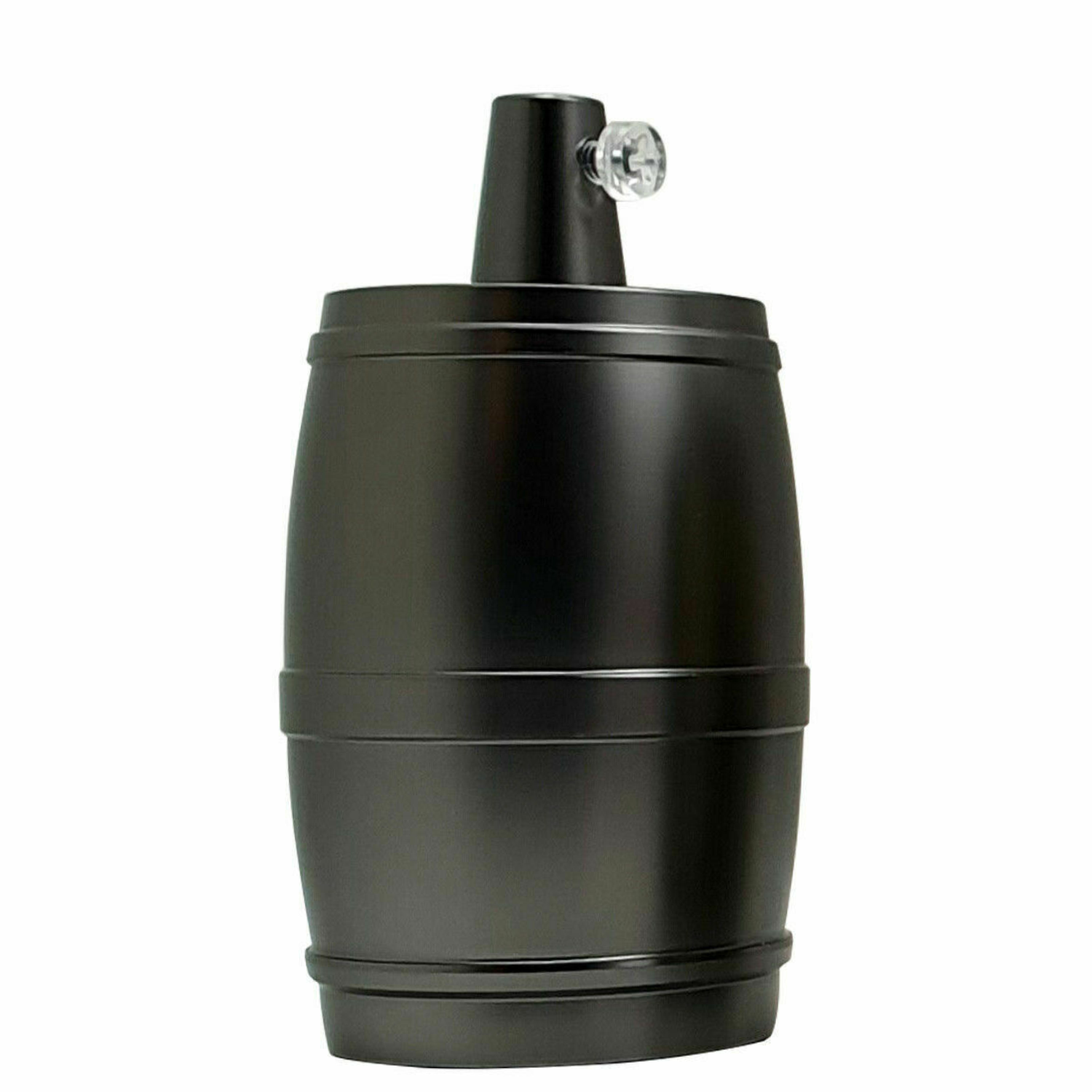 Black  Barrel E27 Lamp Holder