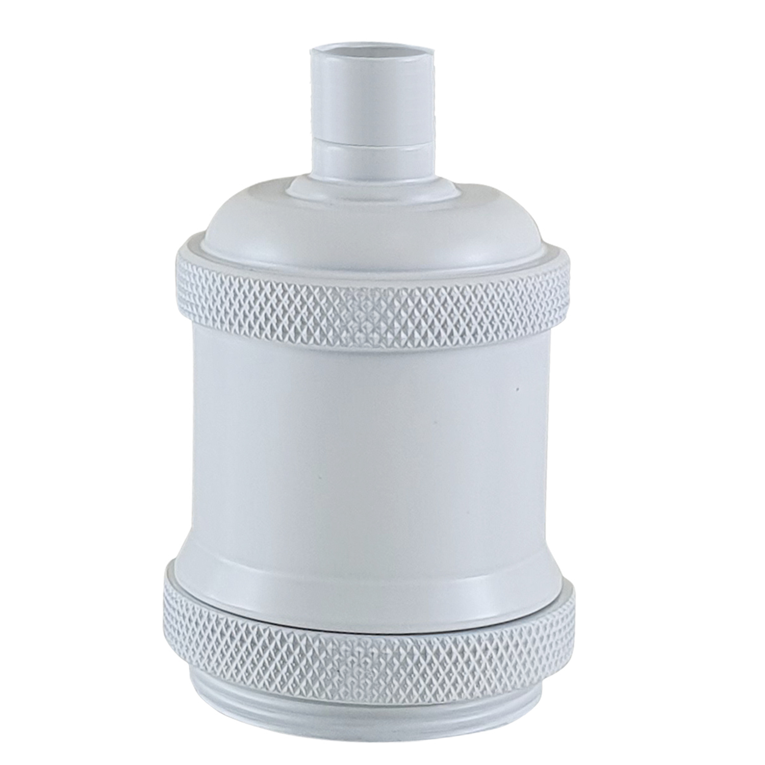 White E27 Metal Lamp/Bulb Holder Ideal for Vintage Edison Filament Bulbs Antique metal~2930