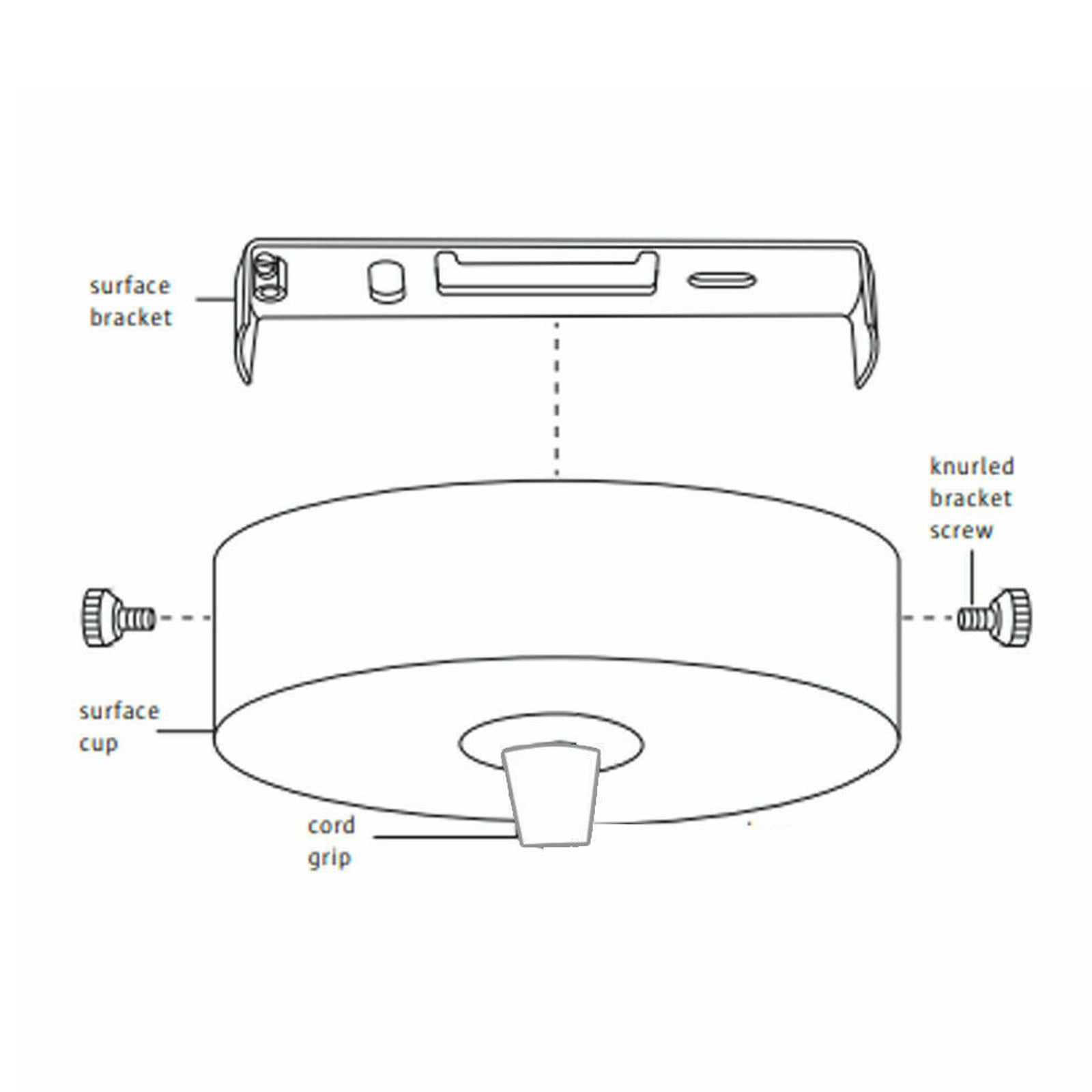 Ceiling Rose Strap Bracket Strap Brace Plate with Accessories Light Fixing 70mm