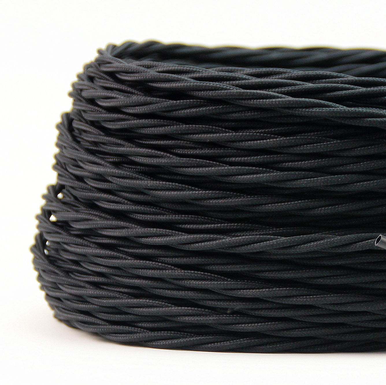 Vintage 5  meter 2 core Twisted Braided Cable, Electrical Fabric Flexible Lamp Cable Wire Cord for UK Light